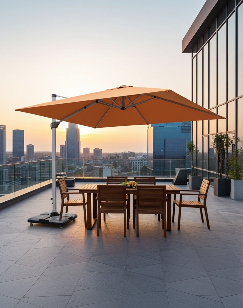 Tantex Shadow - Dev Bahçe Şemsiyesi (Model 20)